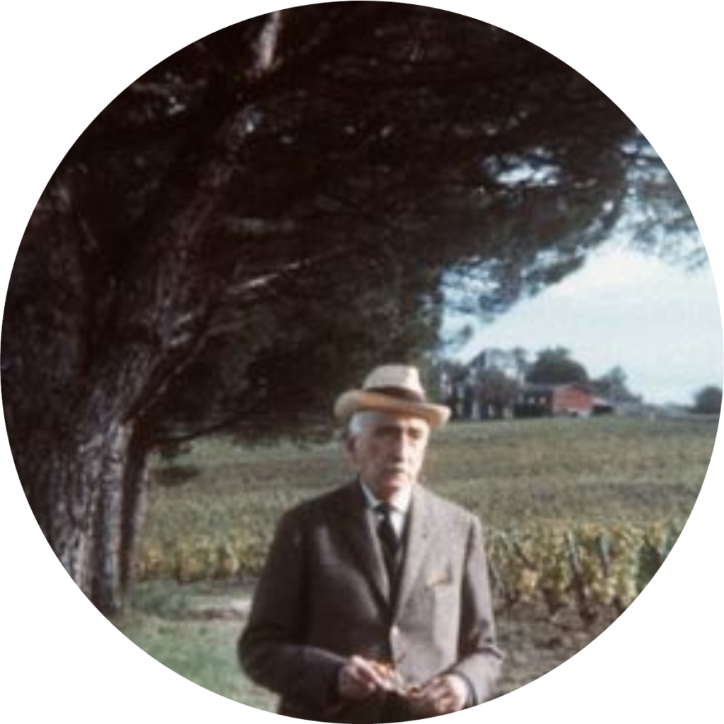 Portrait de François Mauriac, écrivain et amateur de vins.