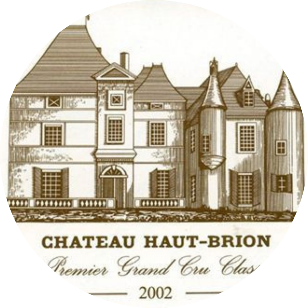 Dessin du château Haut-Brion, grand cru classé.