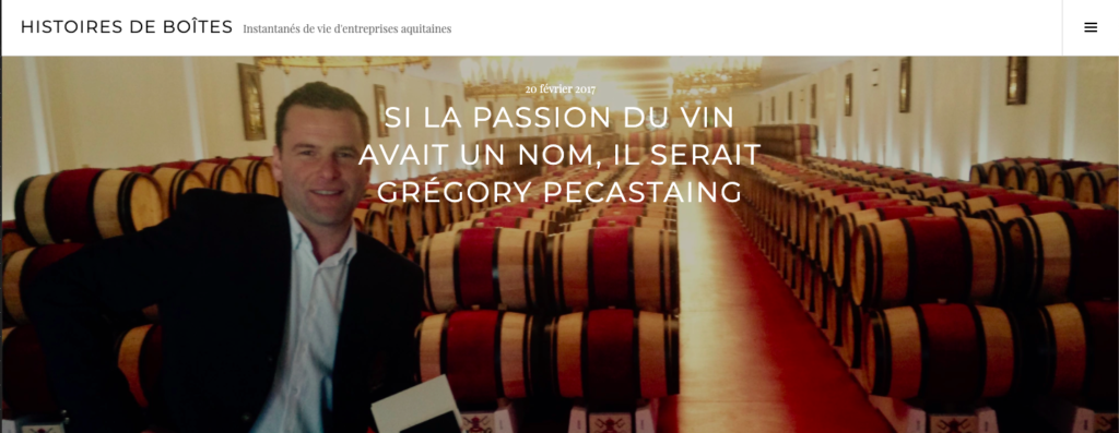 Image du blog Histoires de boîtes, parlant du musée du vin de Bordeaux.